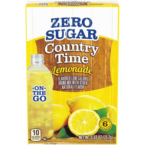 Country Time Zero Sugar Lemonade Sugar Free Drink Mix …