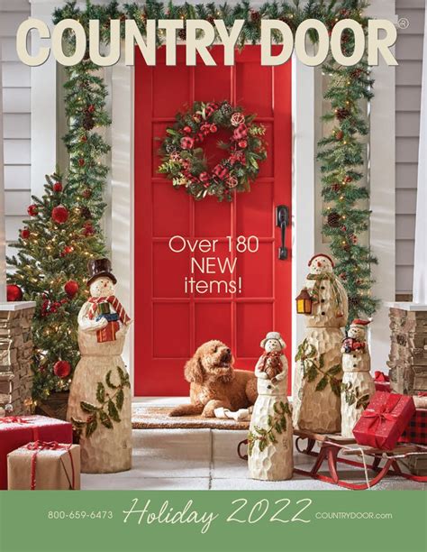 Our address is Country Door, 1112 7th Avenue, Monroe, WI 53566. You can also explore our website, blog and catalogs for tips and refreshing decorating ideas to make your home bloom throughout the season! Warmest wishes, Your Country Door Family. Our philosophy is simple: decorating is about personal expression.. 