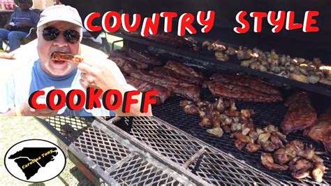 Country style cook off. June 17, 2021. BLENHEIM — Grill masters from all over the county, state, and country will compete in the fifth annual Marlboro County Country Cook-off on Saturday. Gates open at 2 p.m. at We Get It Together Caterers, 3591 Hwy 38 in Blenheim. The Country Cook-off was created by Bennettsville native and nationally known journalist Arthur Fennell. 