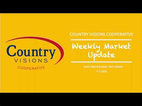 Country visions grain prices. Sarah Breuer is the Lifestyle Feed Specialist at Country Visions Cooperative. During her 14-year employment, Sarah’s role has consisted of on-farm animal nutrition consultations with producers on their production … 