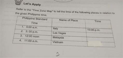 Country with the same time as philippines - Brainly.ph