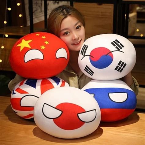 CountryBall Plush Toys Countries National Ball Mini Plushies