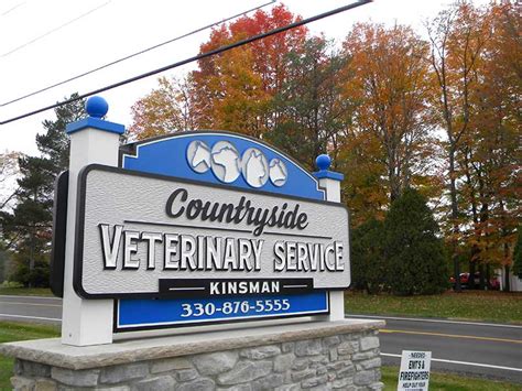 Countryside vet kinsman. At Countryside Veterinary Service - Kinsman we are able to provide life-saving blood transfusions to dogs and cats to treat symptoms of anemia caused by disease, surgery, toxicity, or trauma. The goal of blood transfusion is to treat symptoms caused by anemia by replacing red blood cells so that proper oxygenation of organs can occur. 