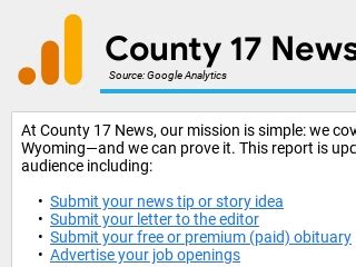 County 17 news. Things To Know About County 17 news. 