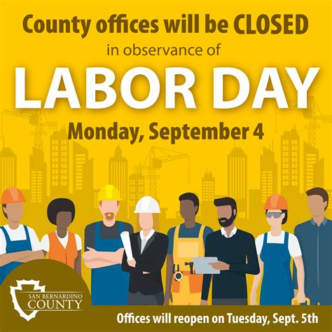 County Offices Closed - Labor Day Floyd County Georgia