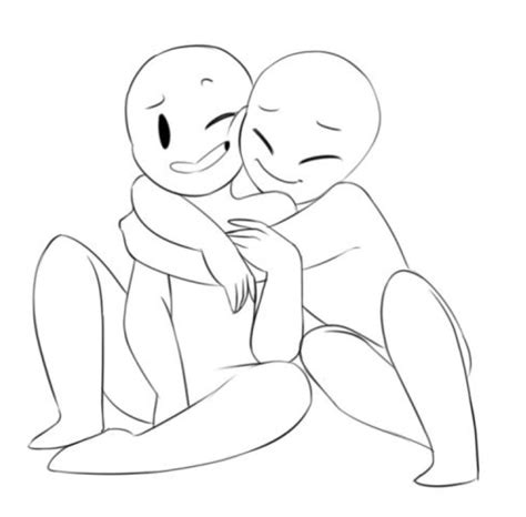 Couple Drawing Templates