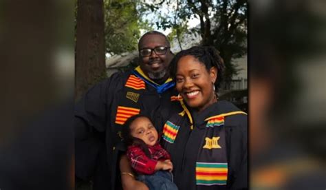 Couple graduates together after welcoming their ‘miracle baby’