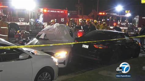 Couple killed in Exposition Park hit-and-run crash; witnesses help apprehend driver