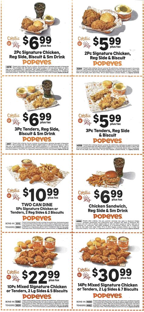Coupon Popeyes Printable