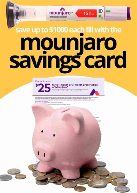 Mounjaro coupons. To save money on your Mounjaro p