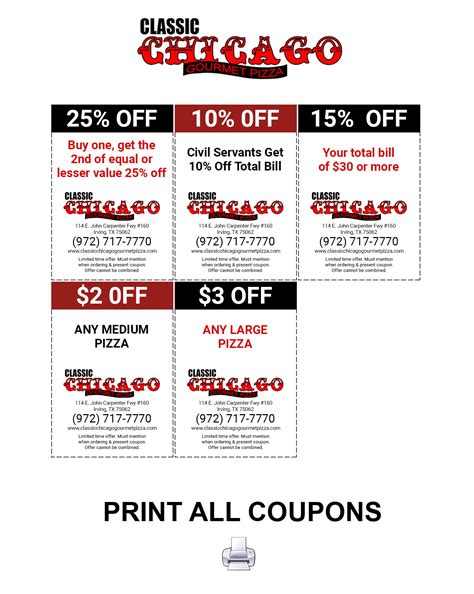 Coupons Chicago