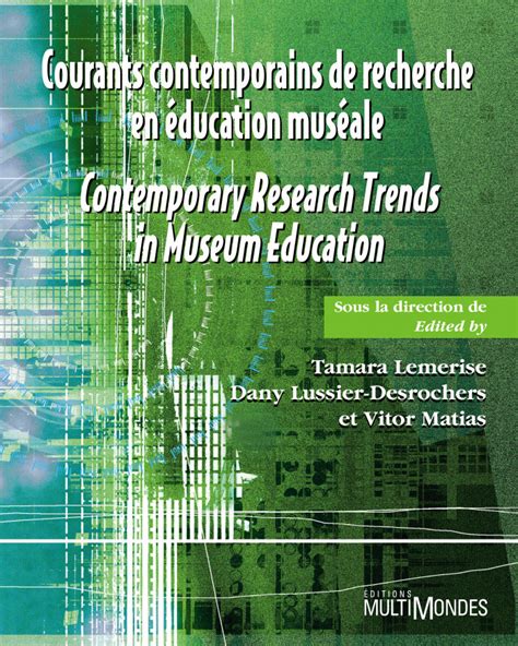 Courants contemporains de recherche en éducation muséale. - Water treatment operator handbook 2nd edition.