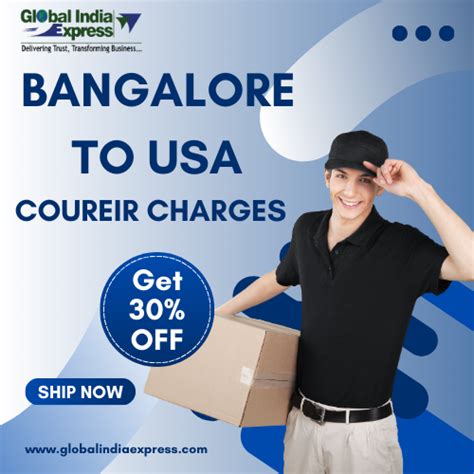 Courier to USA from Bangalore Send via 70% discount charges …