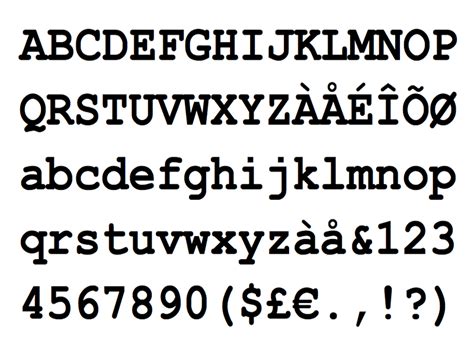 Courier typeface. Courier (typeface) Metadata. This file contains additional information such as Exif metadata which may have been added by the digital camera, scanner, or software program used to create or digitize it. If the file has been modified from its original state, some details such as the timestamp may not fully reflect those of the … 