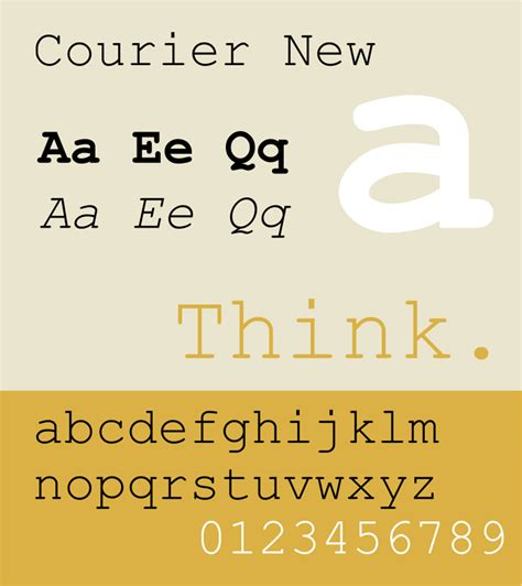 Courier typeface font. Courier PS Pro. 4 fonts from $29.99 family. Courier PS Pro is a typewriter font family. This typeface has four styles and was published by SoftMaker. Courier PS Pro is a monospaced slab serif typeface. Initially created for IBM’s typewriters, it has been adapted to use as a computer font and versions of it are installed on most desktop computers. 