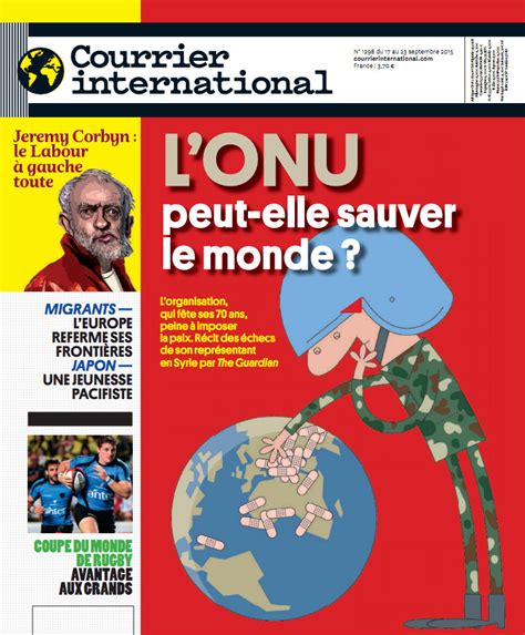 Courrier international. The best of the foreign press continuously. News, surveys, analyses... 