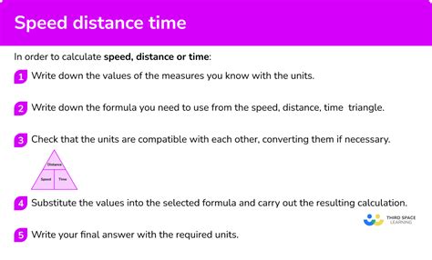 Course P6 Mathematics Topic Unit 8 Speed Distance And Time