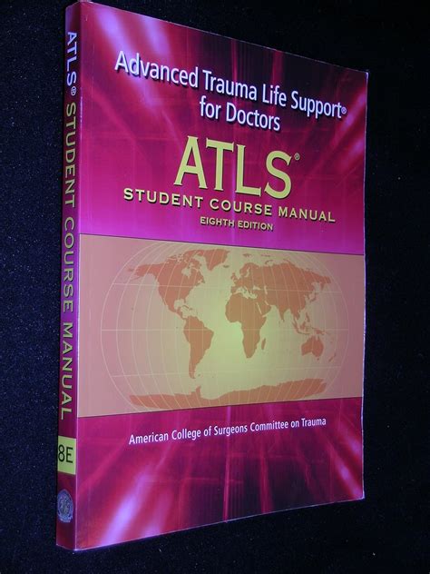 Course Student 8th Edition Manual Atls