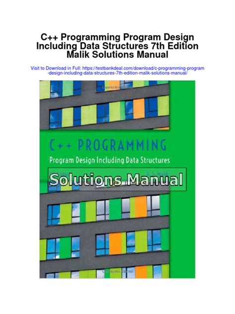 Coursemate with lab manual for maliks c programming program design including data structures 7th edition. - Monografía de la diócesis de huánuco.