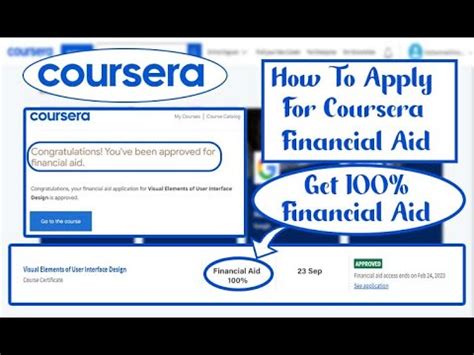 Coursera Course Financial Aid How to get Financial Aid course in