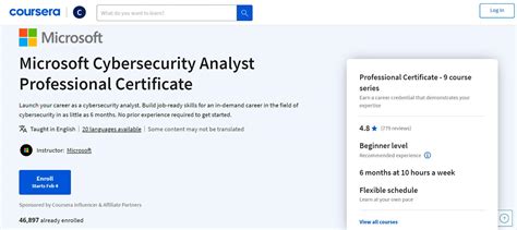Coursera cybersecurity professional certificate.  Connect with edX's global ne...