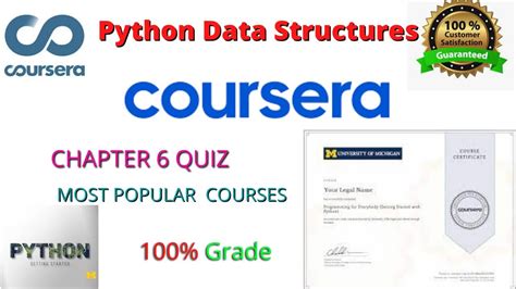 Coursera python data structures chapter 6 quiz answers.  Log into your Coursera account...