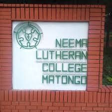 Courses Offered at Neema Lutheran College - SAinformant.com