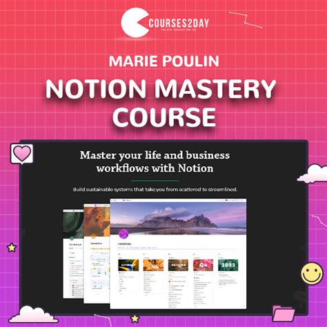 Courses2day.org - Marie Poulin – Notion Mastery Course Download …