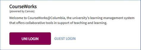 Courseworks columbia login. Log in to Courseworks Course management system for faculty and students, offering tools and features in support of teaching, learning, and collaboration. Also known as Canvas or CW. Formerly known as Sakai. 