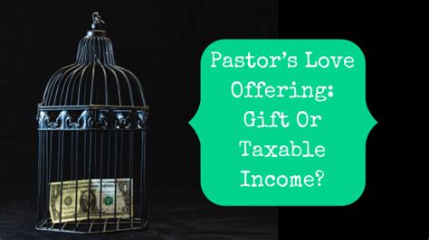 Court Rules: Gifts to Pastors are Taxable Income