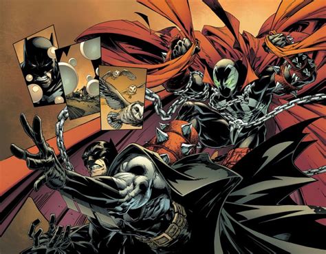 Court of crows batman.  Featured Characters: DC Comics' Batman/Spawn crosso...