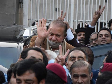 Court overturns conviction of former Pakistani premier Nawaz Sharif ahead of parliamentary election