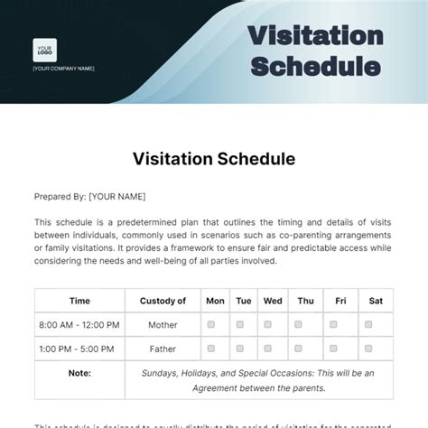 Court visitation schedule.  Use 911 for any emergency, including crimes in progress, fi...