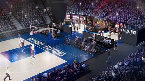 Courtside club. Courtside Row 1 & Super VIP memberships include: Enjoy all-inclusive dining with access to the unrivaled Players Club before, during and after Pistons games Private entry into … 