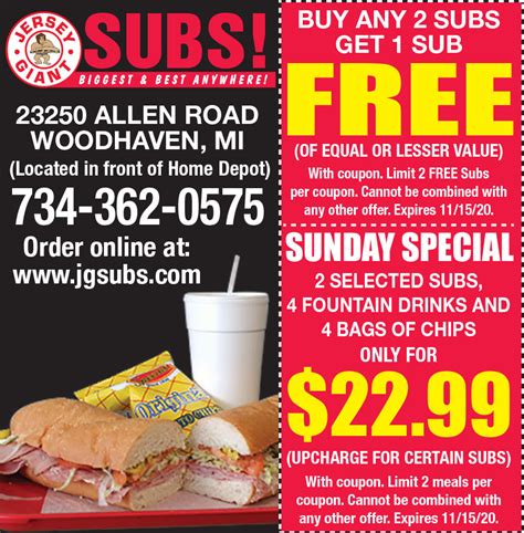 Cousins subs coupons valpak. Cousins Subs (Muskego - Racine Ave.) · March 28, 2019 · · March 28, 2019 · 