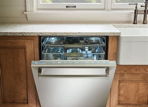 Cove dishwasher review. A Cove dishwasher’s heating element is hidden in the base of the dishwasher tub to lessen the noise of a wash cycle and prevent heat damage to dishes and utensils on the bottom rack. Given the location of the heating element, we recommend professional service to determine if it’s functioning properly and perform any necessary replacement. 