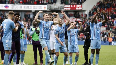 Coventry on brink of Premier League return after Robins restores order to club in chaos