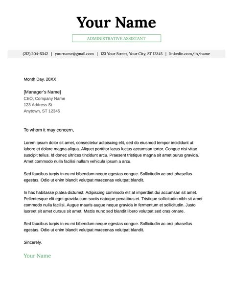Cover Letter Examples Google Docs Google Docs Resume Templates & Guide