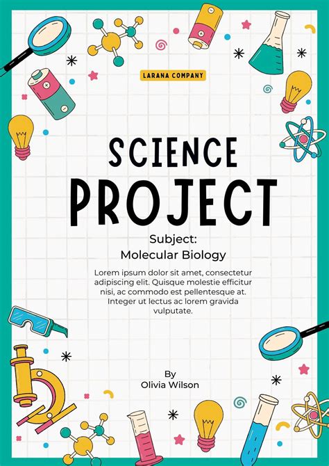Cover Page Ideas For Project