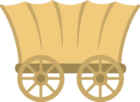 Covered Wagon Stock Vectors, Clipart and Illustrations