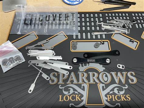Covert companion lock pick. This allows you to find a good wrench that will make it comfortable to pick and allow you to get in some good practice. Most starter kits include a few bottom-of-keyway (BOK) tools, which are usually good enough to get started. But you may want to get some top-of-keyway (TOK) tension tools, as they are very useful for smaller keyways where … 