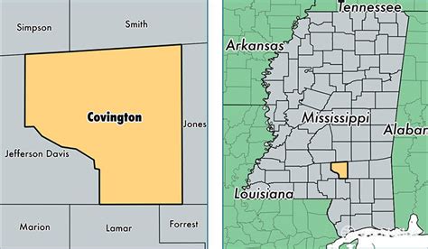 Covington county ms.  Covington was created by taking area from Lawrence and ...