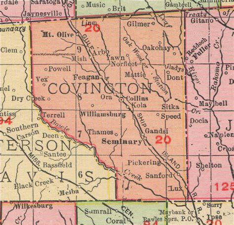 Covington county ms. .  ...