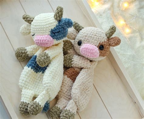 Cow Lovey Crochet Pattern - Etsy