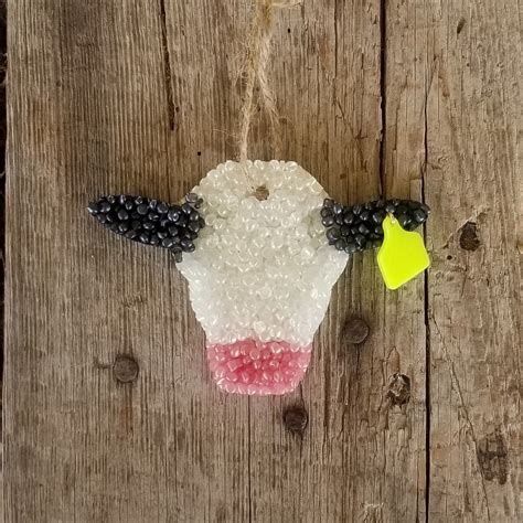 Cow Tag Car Freshie Car Air Freshener Freshie Aroma Bead - Etsy