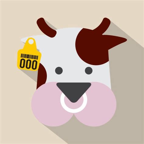 Cow Tag Vector Images (over 1,600) - VectorStock