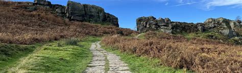 Cow and Calf - Ilkley Moor Circular Map, Guide - West Yorkshire ...