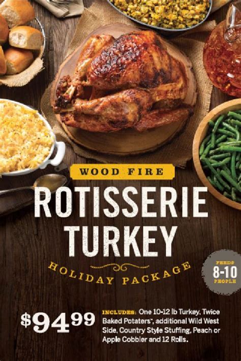 Cowboy Chicken’s Rotisserie Turkey Holiday Package