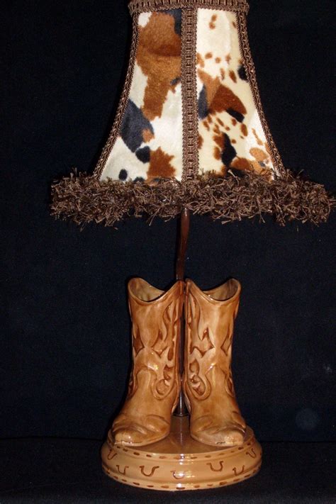 Cowboy Lamp Etsy