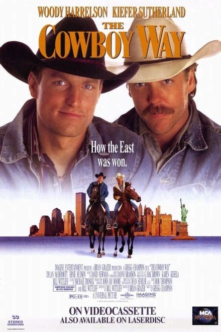 Cowboy way movie. Spotlighting this classic movie. A must see 1994 comedy-crime drama, called The Cowboy Way. Starring Woody Harrelson and Kiefer Sutherland. This is a clip of... 
